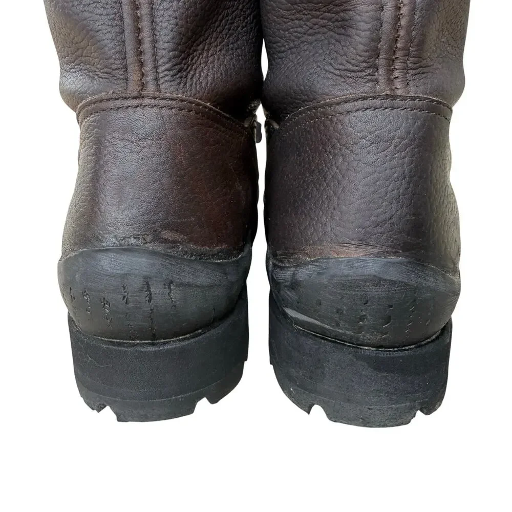 Red Wing Pecos‎ 11” Waterproof Leather Safety Toe Pull On Work Boots Men’s - 8